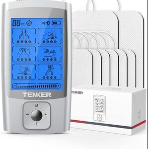 TENKER TENS Unit Muscle Stimulator 24 Modes EMS Machine Pain Relief